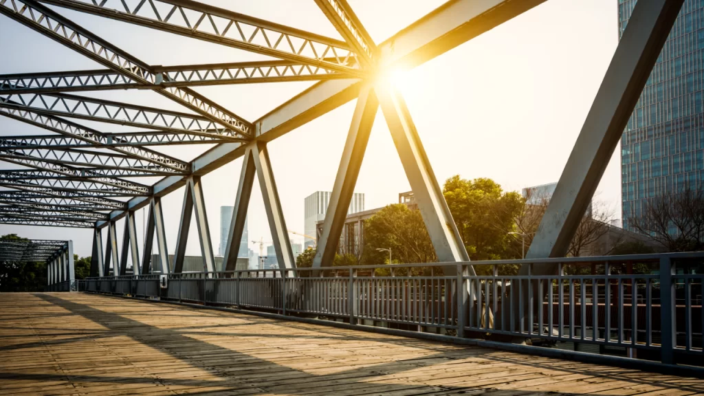 structural steel bridge