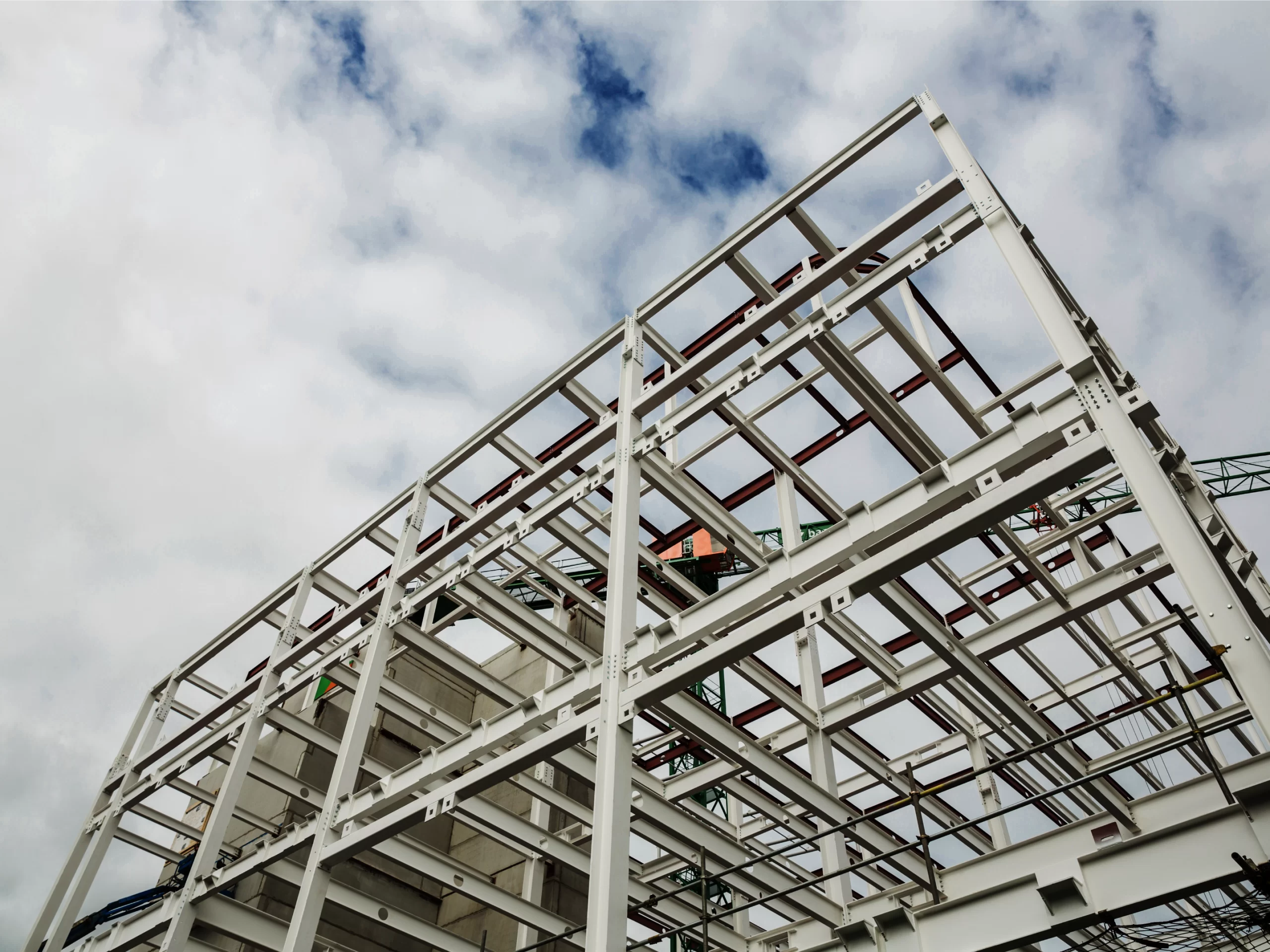 structural steel building making process